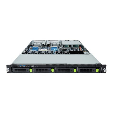Gigabyte R163-Z30-AAB1 User manual