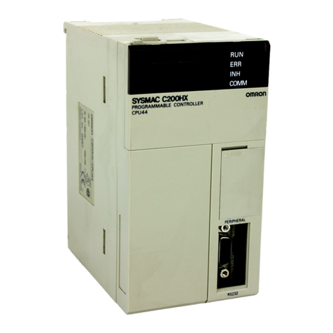 Omron C200HX-CPU Series installation guide