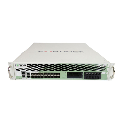 Fortinet FortiGate 3040B User manual