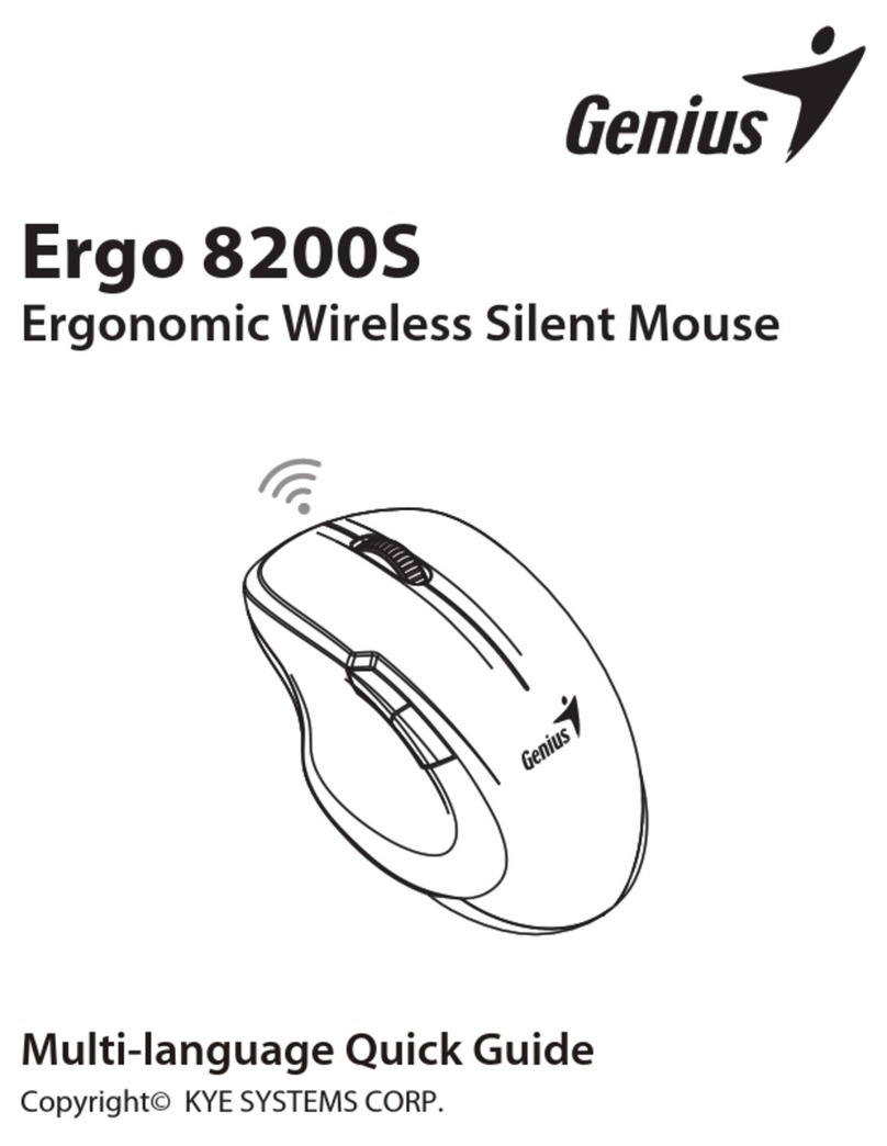 Genius Ergo 8200S User manual Genius Ergo 8200S User manual