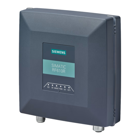 Siemens SIMATIC RF610R System manual