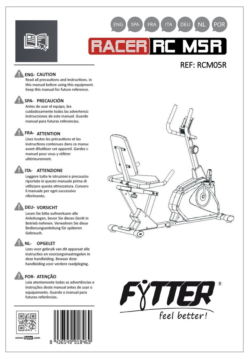 FYTTER RACER RC MSR User manual