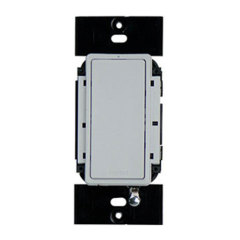 LEGRAND radiant LC2201 installation instructions