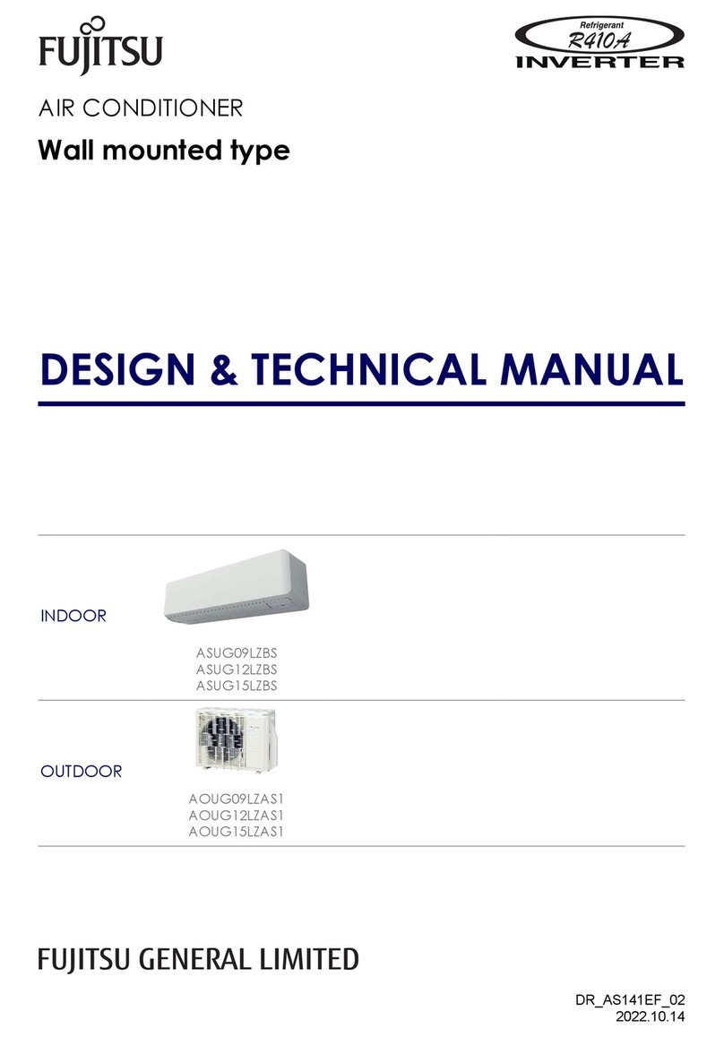 Fujitsu ASUG09LZBS Design & technical manual
