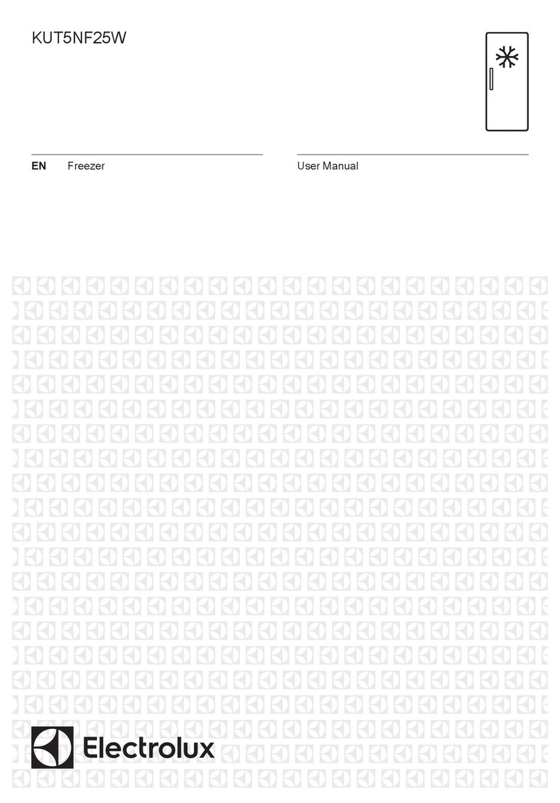Electrolux KUT5NF25W user manual