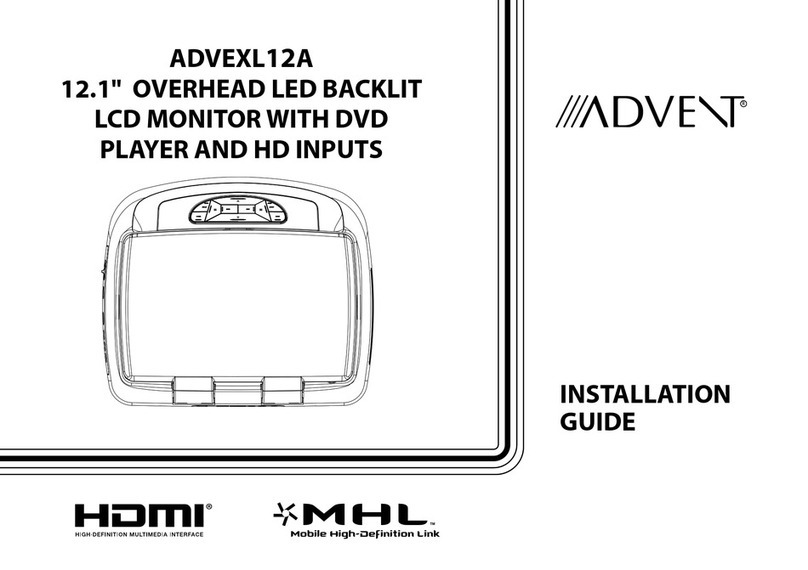 Advent ADVEXL12A installation guide