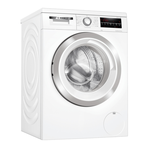 Bosch WUU24460HK User manual and installation instructions