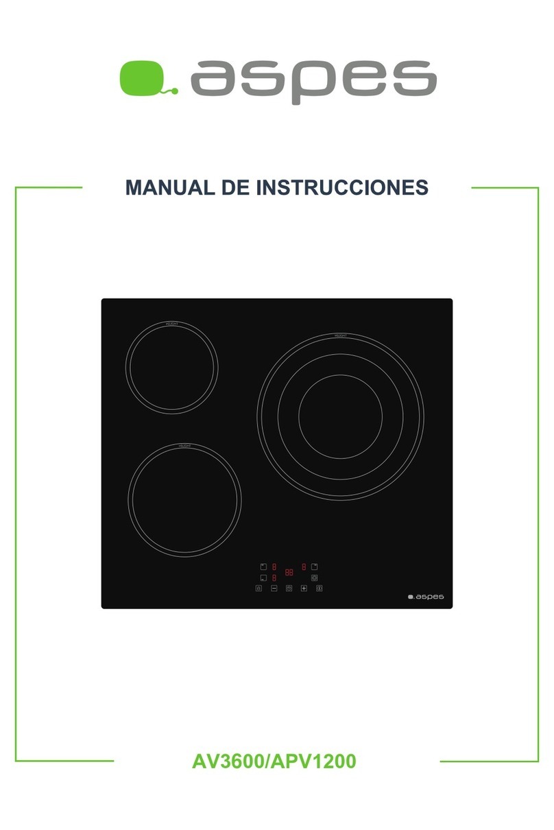 Aspes AV3600 manual