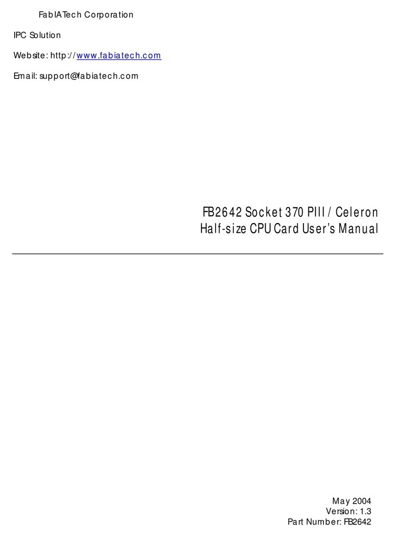 FabiaTech FB2642 user manual