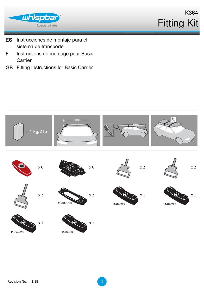 Whispbar K364 User manual