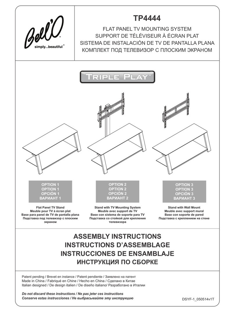 Bell'O TRIPLE PLAY TP4444 User manual