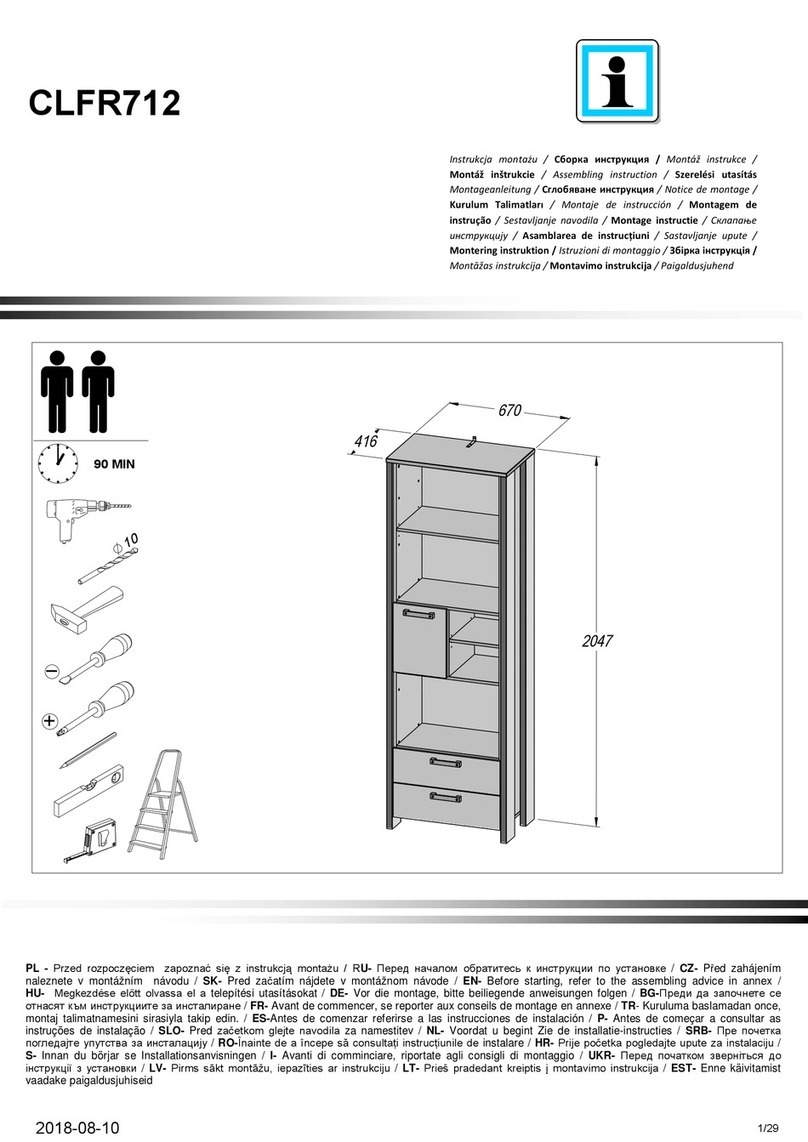 sconto CLFR712 Assembling Instruction