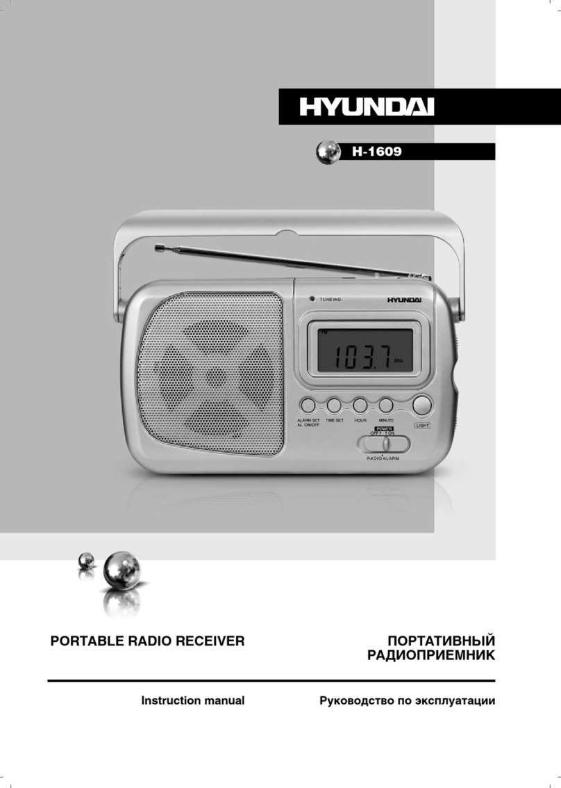 Hyundai H-1609 instruction manual