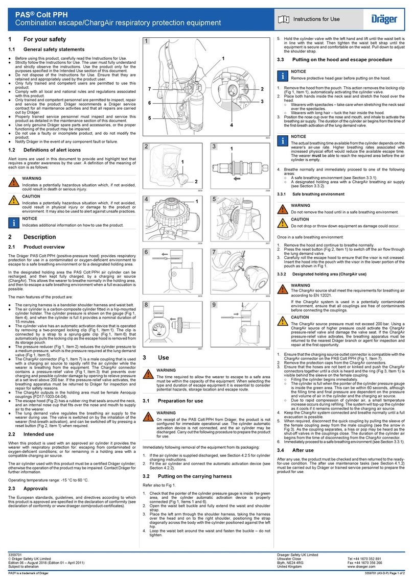 Dräger PAS Colt PPH Instructions for use