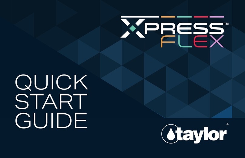 Taylor Xpress Flex quick start guide