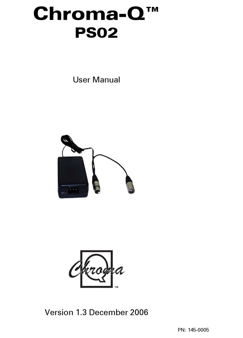 Chroma PS02 User manual
