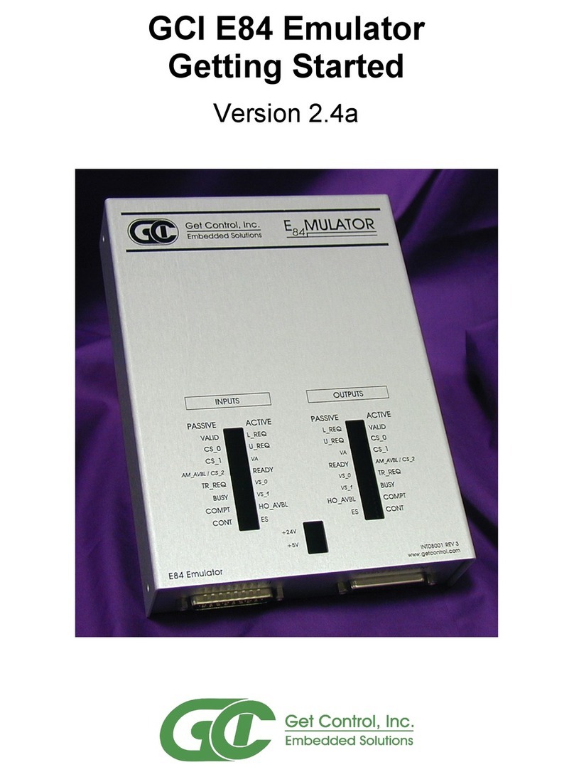 GCI E84 Getting started