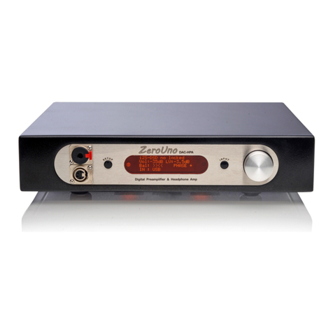 Canever ZeroUno DAC-HPA User manual