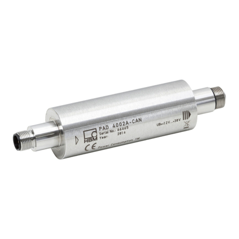 HBM PAD4001A quick start guide