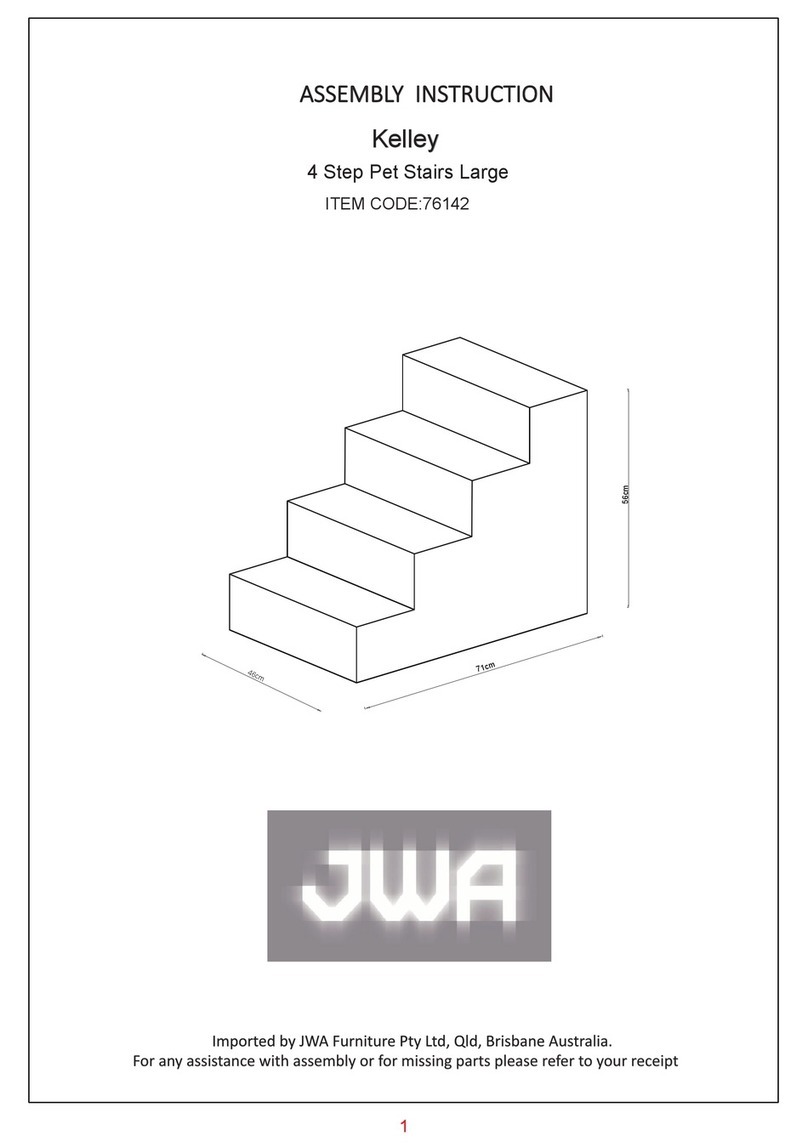 JWA Kelley 76142 Assembly instruction