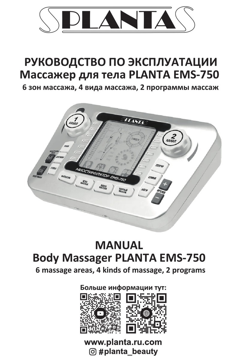 PLANTA EMS-750 manual