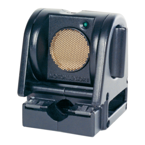PASCO Motion Sensor II CI-6742A quick start guide