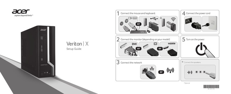 Acer Veriton X Series User manual