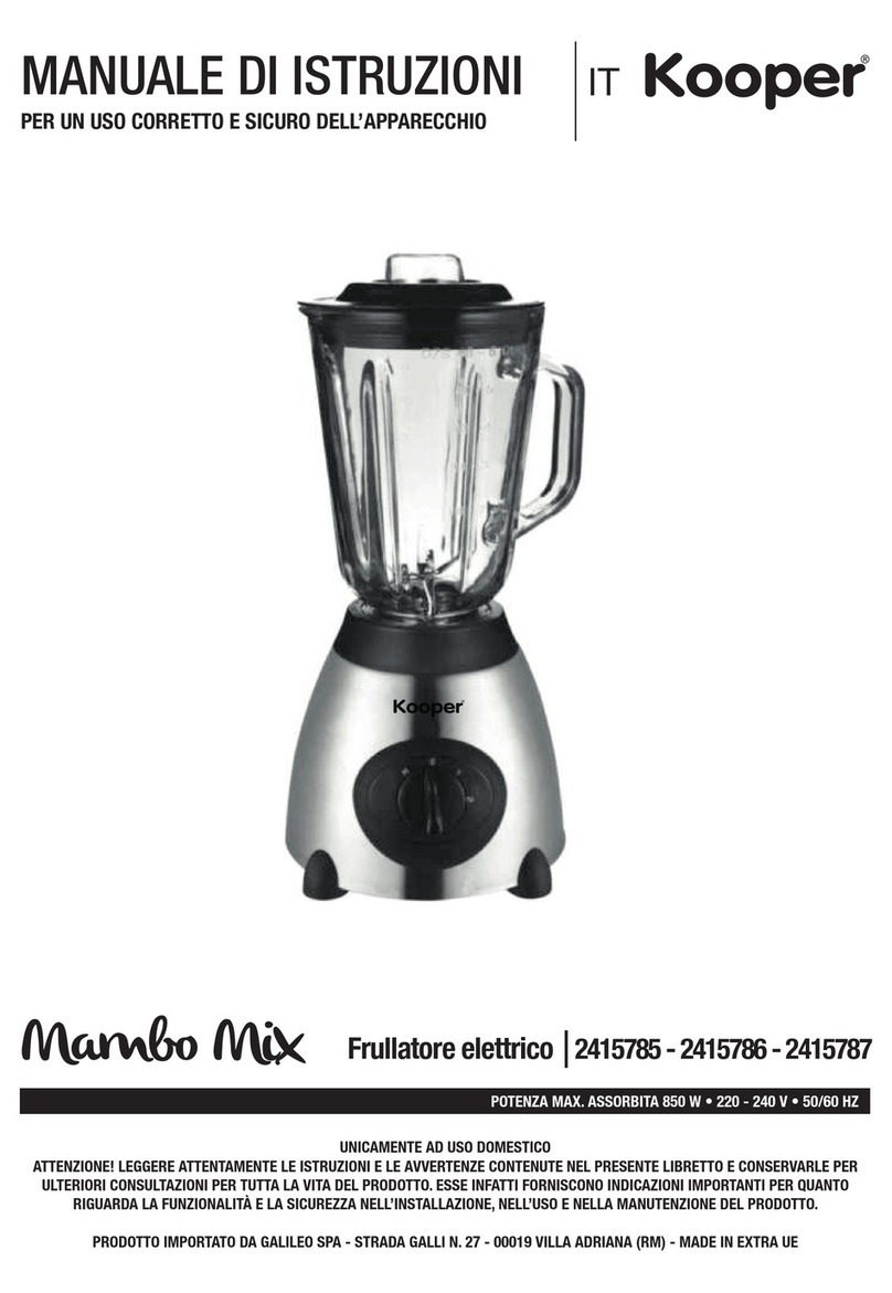 Kooper Mambo Mix User manual Kooper Mambo Mix User manual