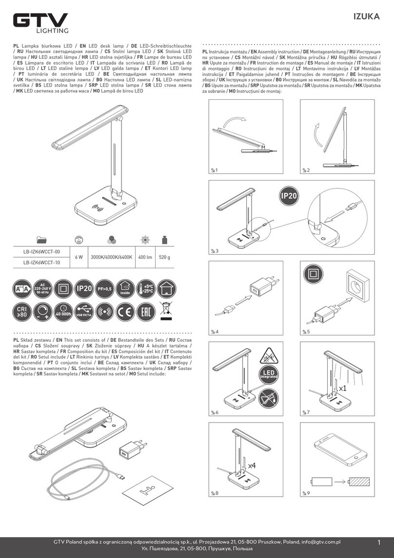 GTV IZUKA User manual