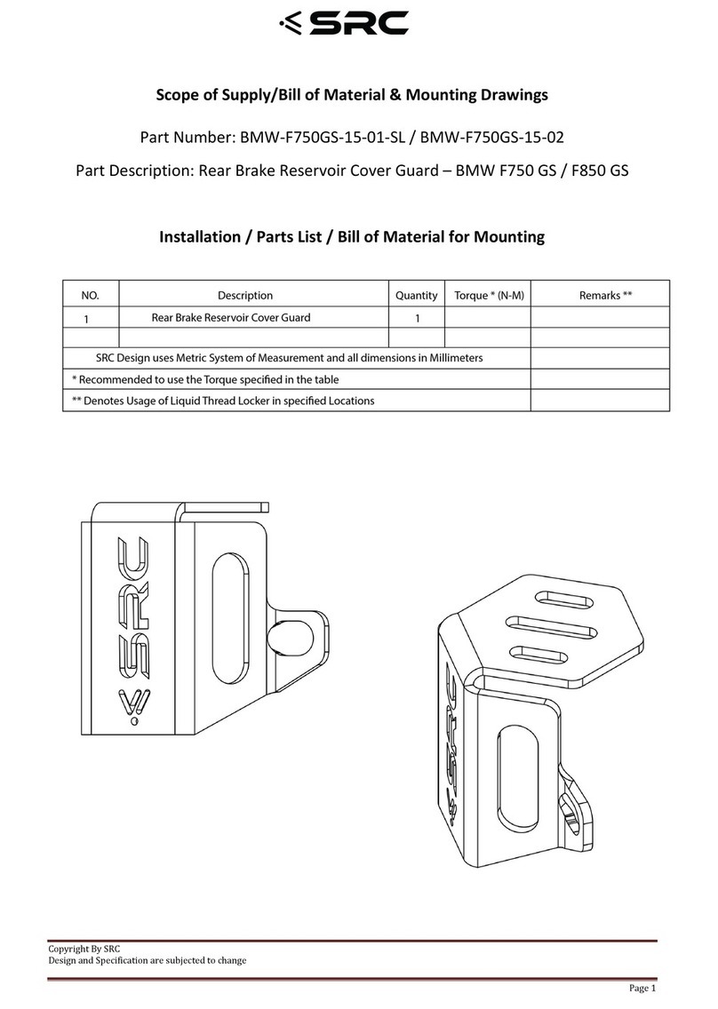 SRC BMW-F750GS-15-01-SL User manual