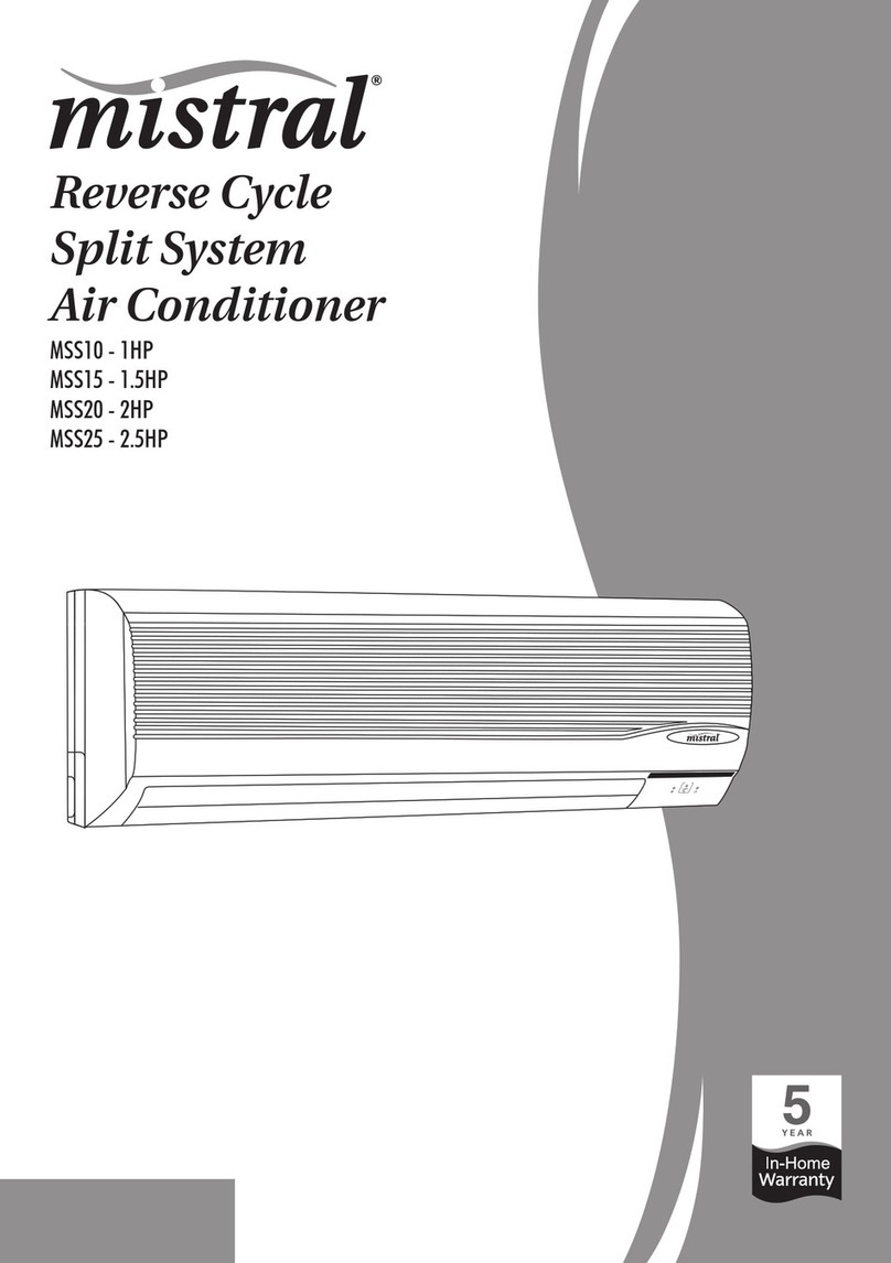 Mistral MSS10 User manual