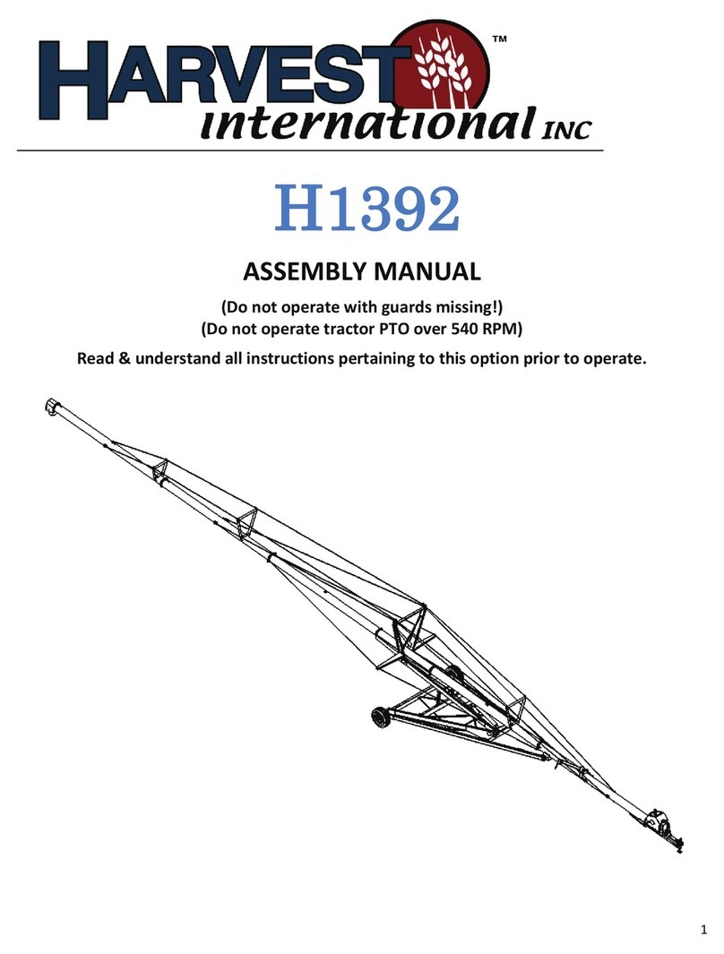 HARVEST H1392 Assembly manual
