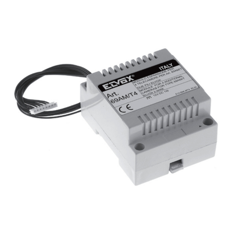 Vimar ELVOX 69AM/T4 User guide