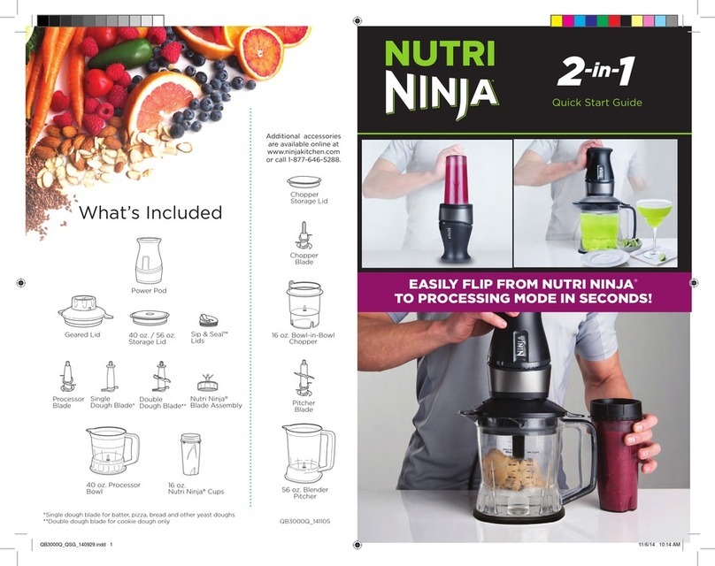 Nutri Ninja 2-in-1 User manual