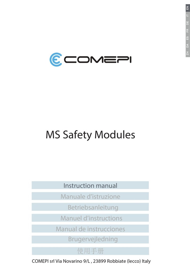 COMEPI MS1A31-024 instruction manual