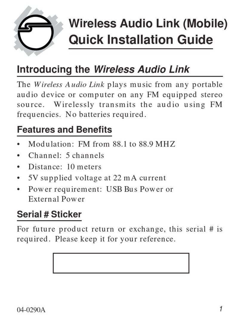SIIG CE07 Series Quick installation guide