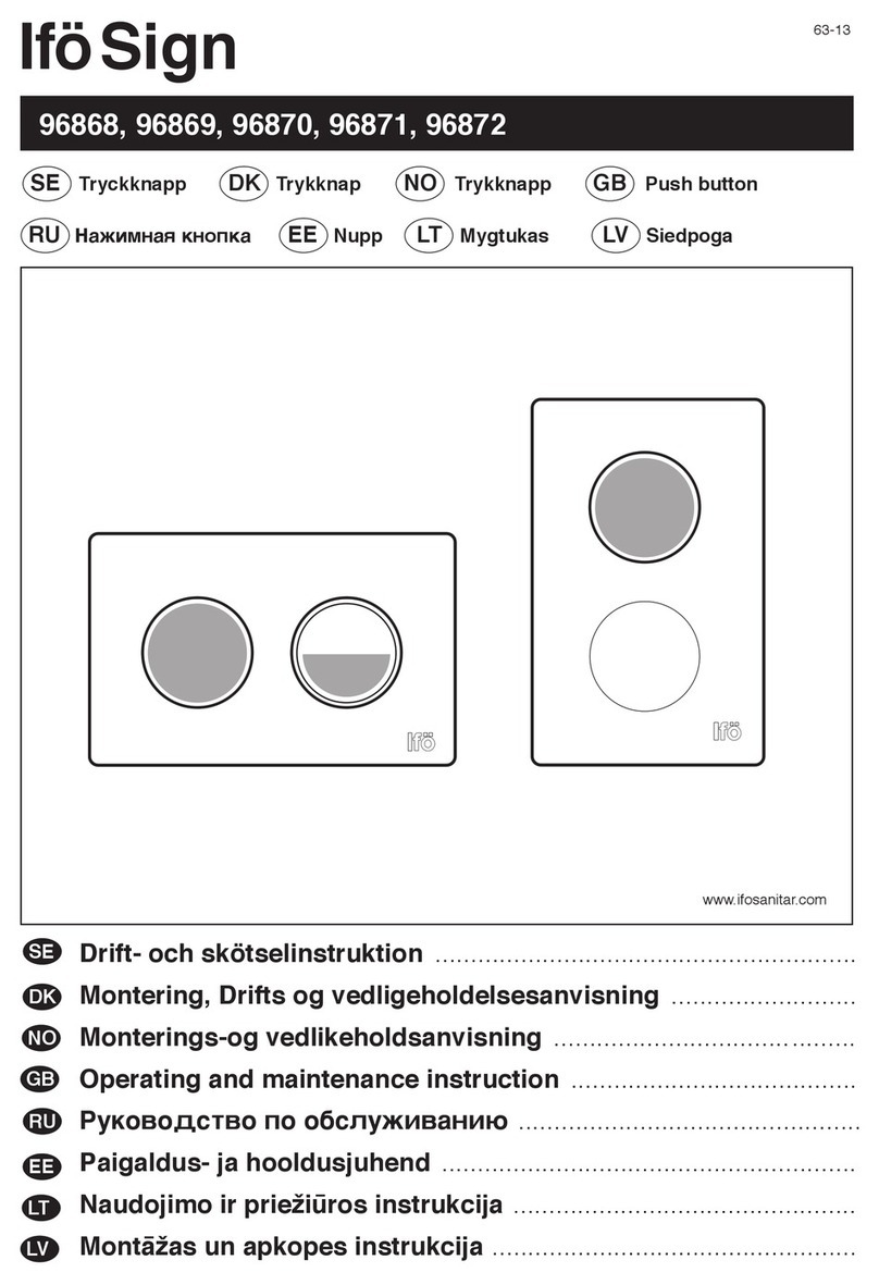 IFO Sign 96868 Operating and maintenance instructions
