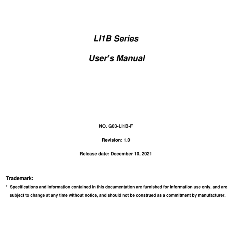 JETWAY LI1B Series user manual