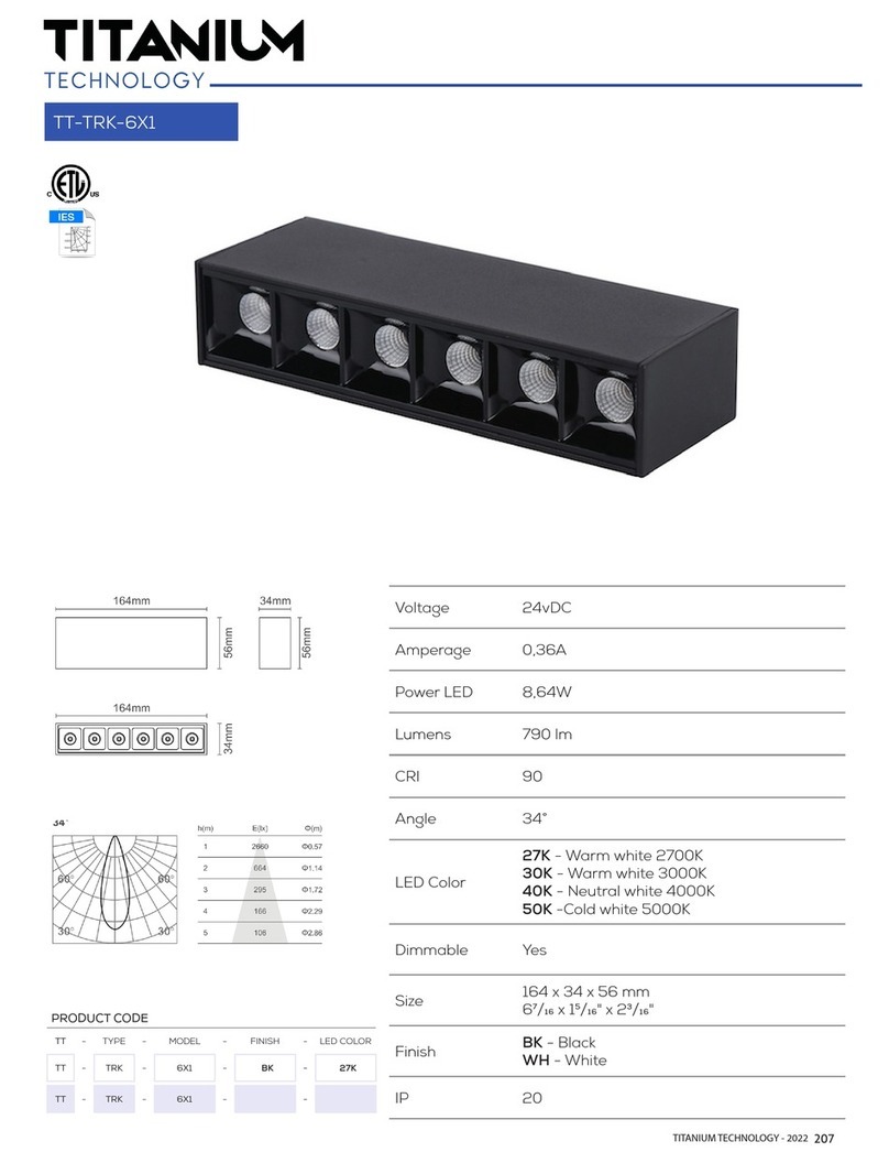 Titanium TT-TRK-6X1 manual