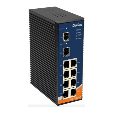 ORiNG IGS-1082GP User manual
