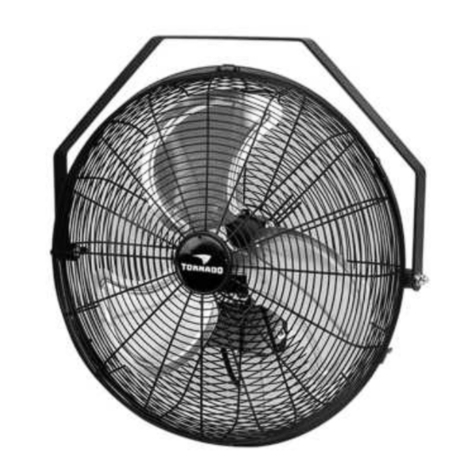 Tornado HI-FAN-24HVWM-1P User manual