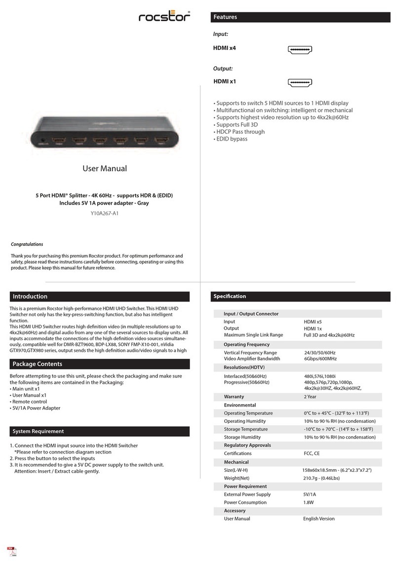 Rocstor Y10A267-A1 user manual