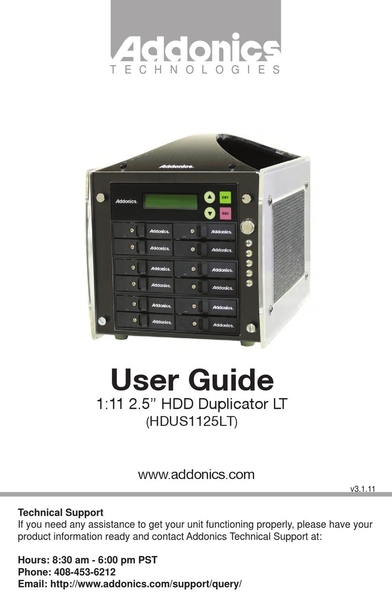 Addonics Technologies HDUS1125LT User manual
