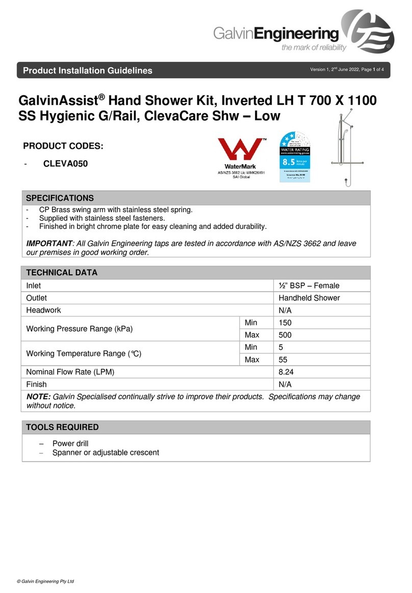 Galvin Engineering GalvinAssist CLEVA050 Installation guidelines