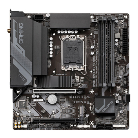 Gigabyte B760M GAMING X AX user manual