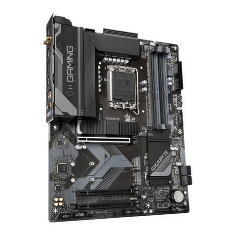 Gigabyte B760 GAMING X AX User manual