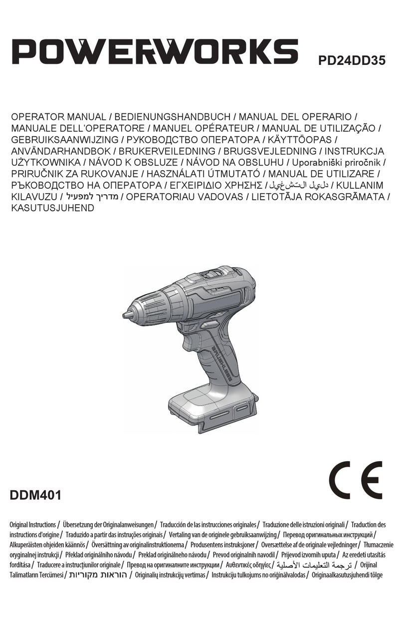 Power works PD24DD35 Operator's manual