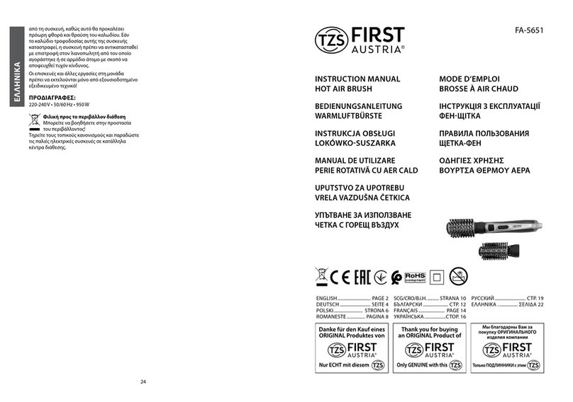 TZS First AUSTRIA FA-5651 instruction manual