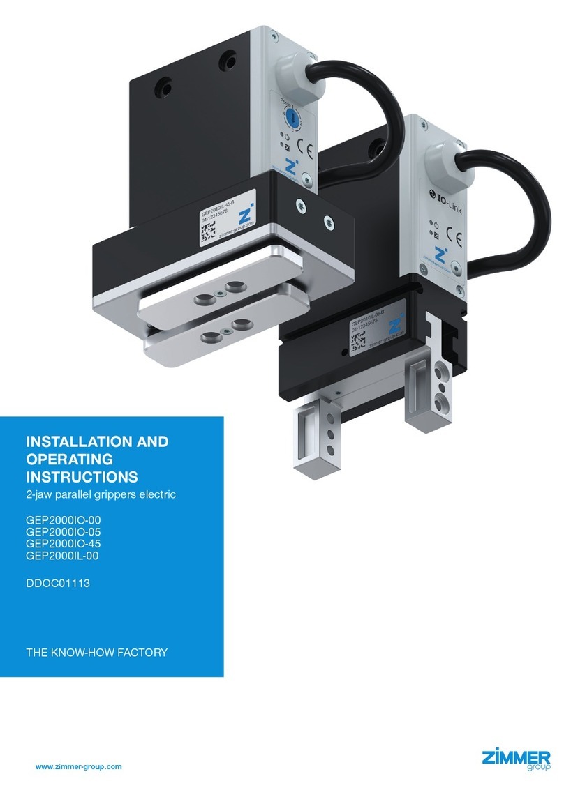 Zimmer GEP2000IO-45 User manual