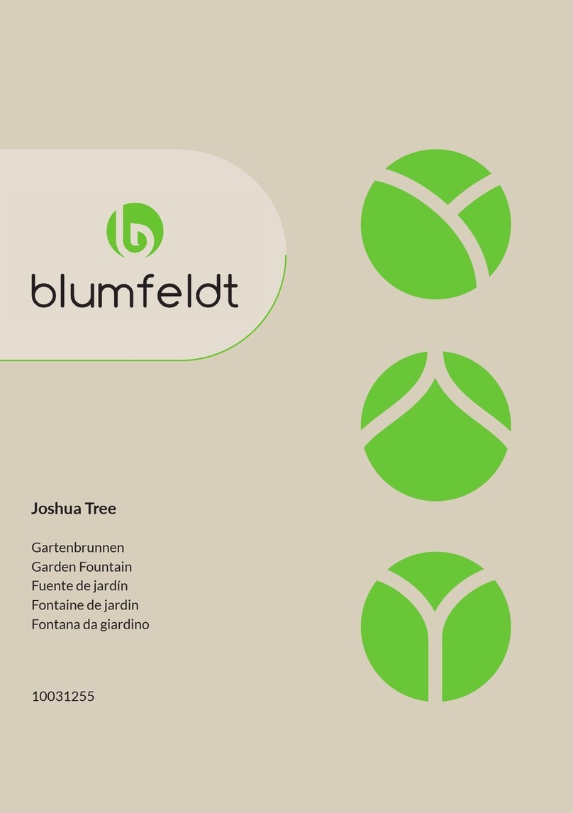 Blumfeldt Joshua Tree User manual
